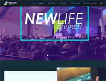 Tablet Screenshot of newlifebeeville.com